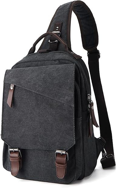Messenger bag for Men,Small Sling Crossbody Backpack Shoulder Bag for Men